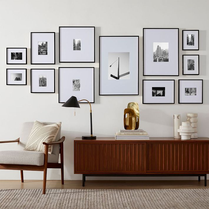 The Long Hallway Classic Gallery Frames Set (Set of 8)