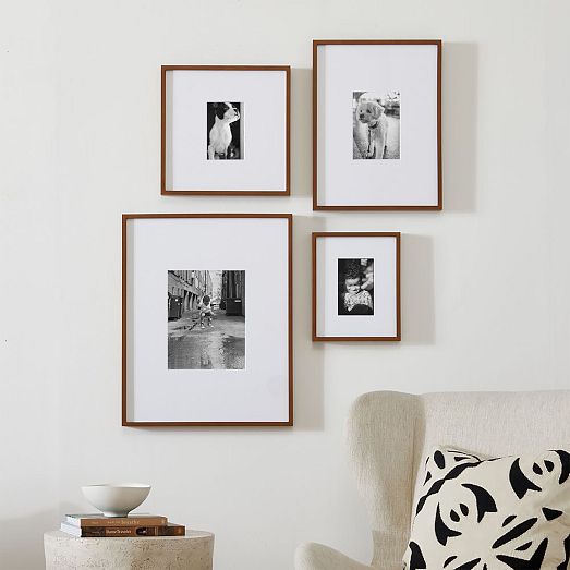 The Mini Organic Gallery Frames Set (Set of 4) | West Elm