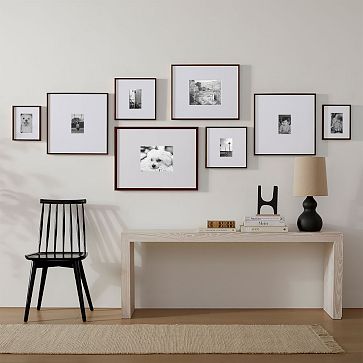 The Long Hallway Organic Gallery Frames Set (set Of 8) 