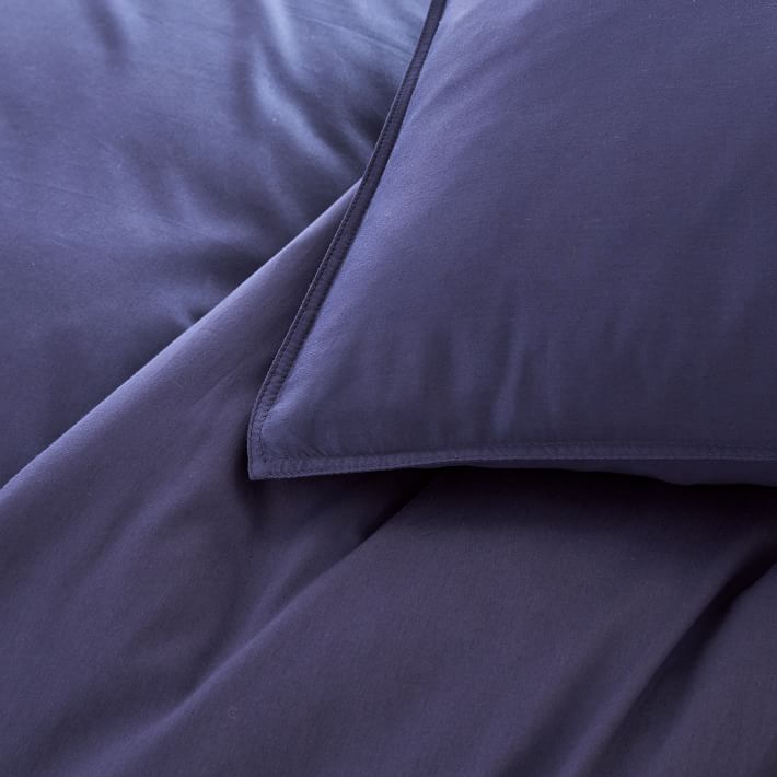 Organic Super Soft Cotton Duvet Cover & Shams West Elm
