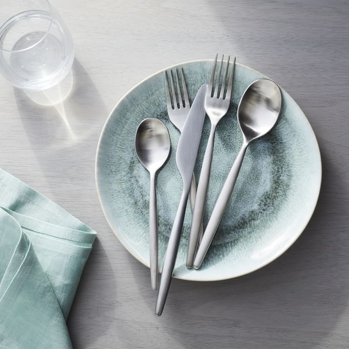 West Elm Matte Black Flatware - Homey Oh My