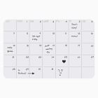 Dry-Erase Monthly Planner