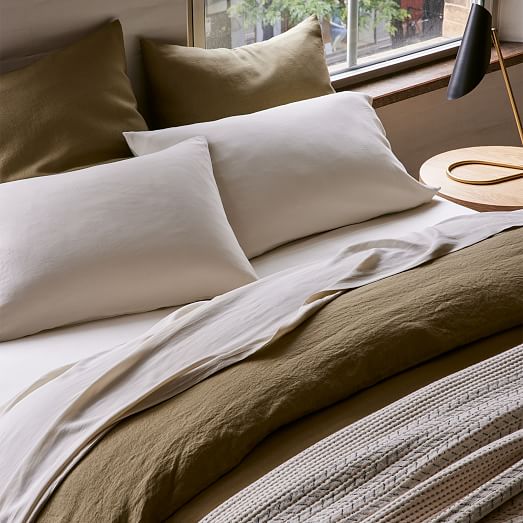 Silky Brushed TENCEL Sheet Set & Pillowcases West Elm