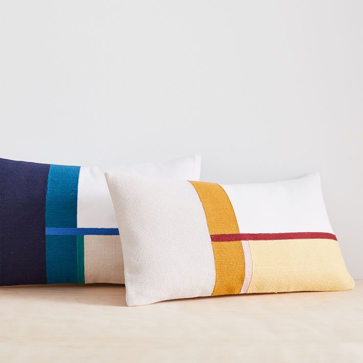 Modernist Colourblock Pillow Cover