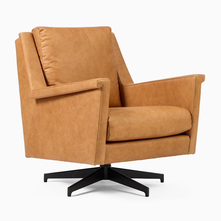 West elm mid discount century swivel chair