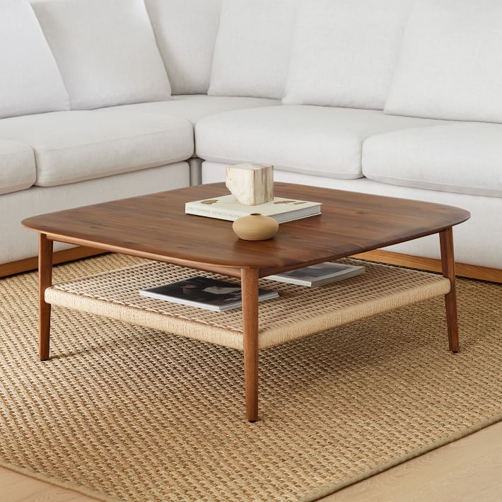 Chadwick Mid-Century Square Coffee Table (40&quot;)