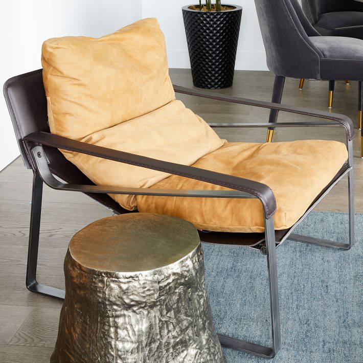 West elm best sale sling chair