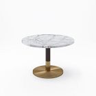 Orbit Extra Large Round Dining Table- Faux Marble