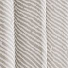 Cotton Canvas Etched Cloud Curtains (Set of 2) - Stone Gray