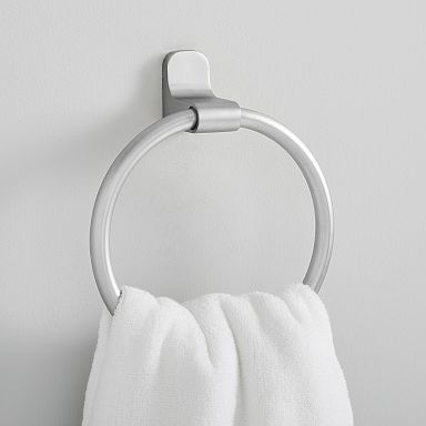 Mid-Century Contour Double Towel Hook
