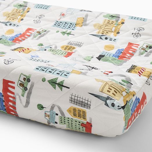In the City Changing Pad Cover West Elm