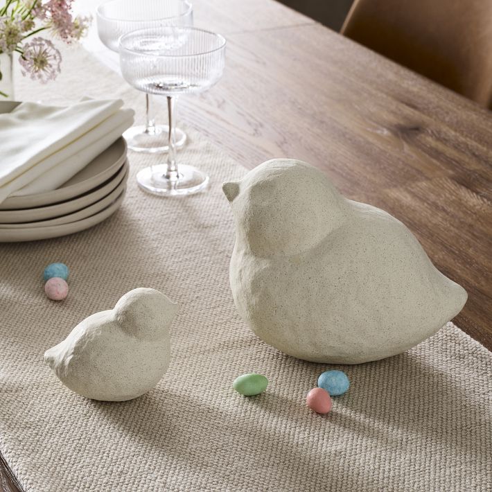 Shape Studies Ceramic Decorative Chicks West Elm