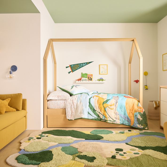 National Geographic Topo Landscape Rug | West Elm