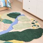 National Geographic Topo Landscape Rug | West Elm