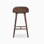 Boulder Leather Counter Stool