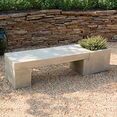 Concrete best sale garden seat