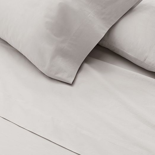 Organic Washed Cotton Sheet Set, Bed Sheets West Elm