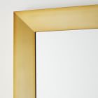 Thick Frame Metal Floor Mirror | West Elm