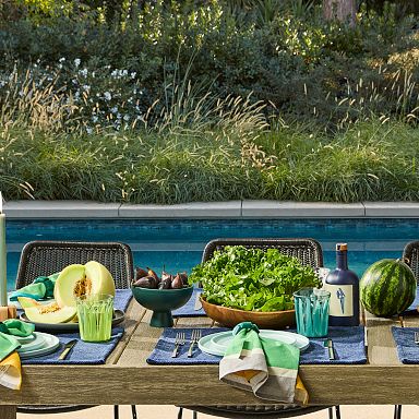 Modern Outdoor Dishes & Patio Tableware for Entertaining Outside