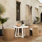 Outdoor Rounded Woven Dining Chair