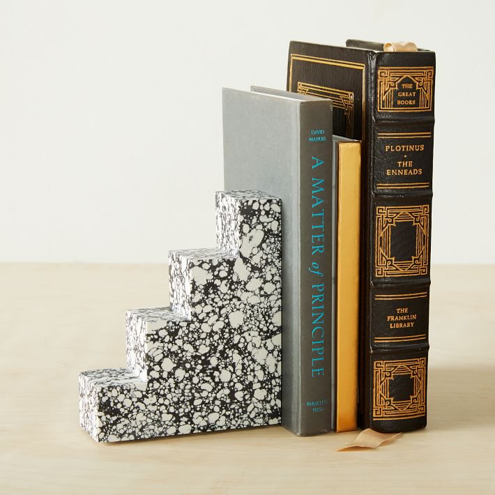 Blended Stone Bookend Object