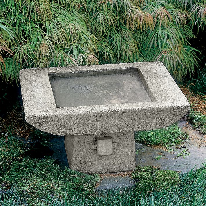 Stone Bird Bath