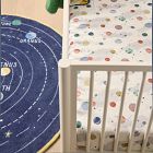 National Geographic Space Crib Fitted Sheet