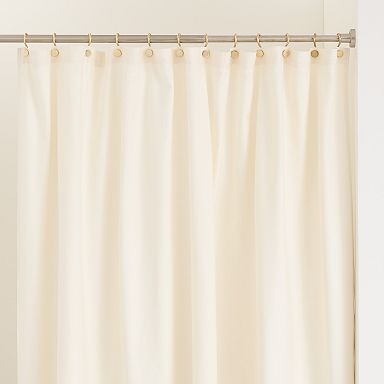 Clearance fabric shower sale curtain