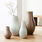 Reactive Glaze Ceramic Floor Vases