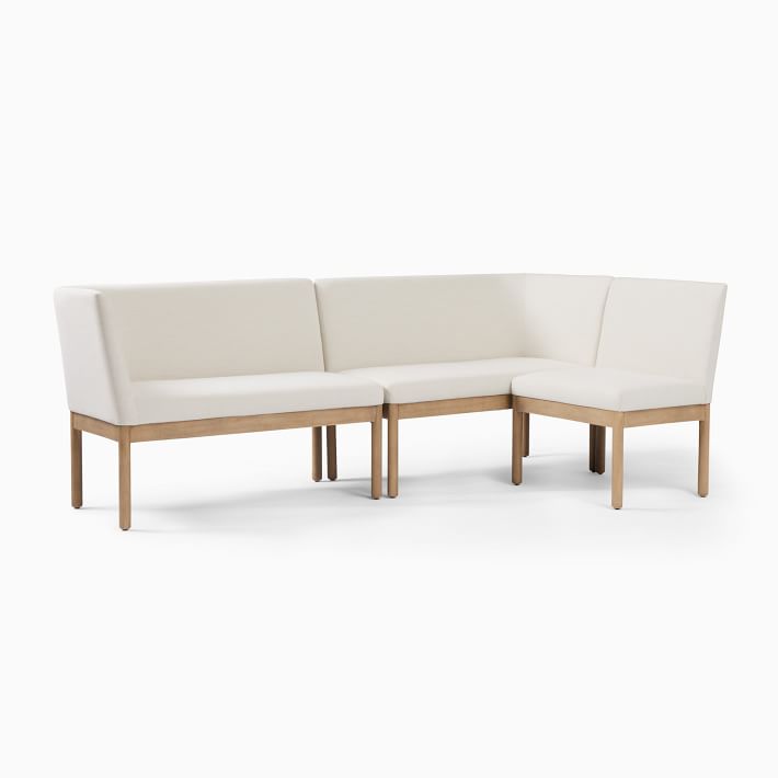 Modular best sale dining bench