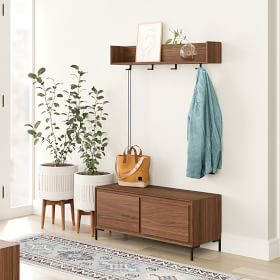 West elm store entryway bench