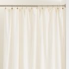 Crinkle Shower Curtain