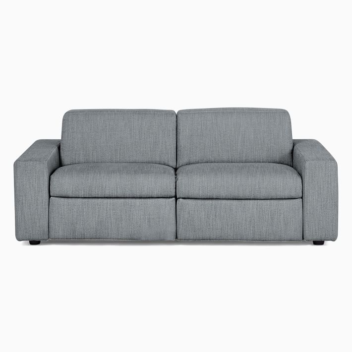 West elm recliner deals sofa