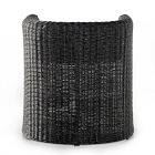 Outdoor Rounded Woven Dining Chair