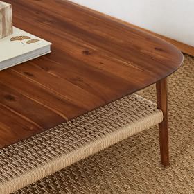 West Elm Chadwick Mid-Century Rectangle Coffee Table (48)