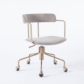 Lenox Swivel Office Chair West Elm