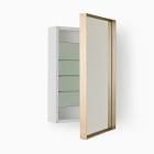 Austin Thin Metal Frame Medicine Cabinet