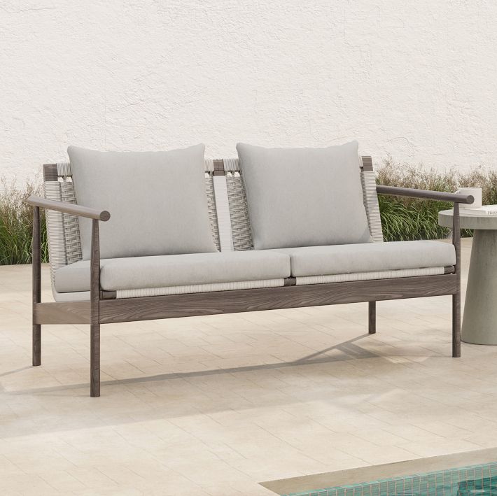 Nailah Outdoor Sofa (55.3&quot; &ndash; 81.1&quot;)