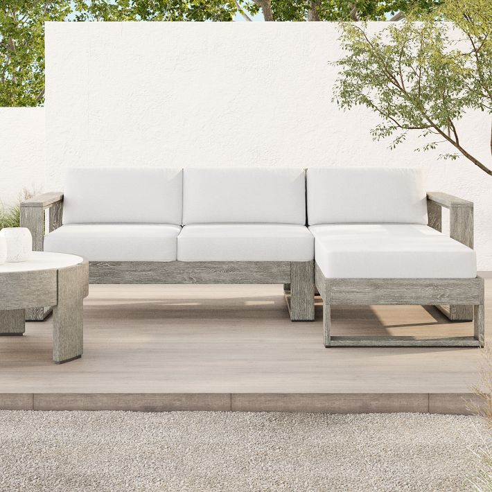 Portside Outdoor 2-Piece Chaise Sectional (92&quot;)