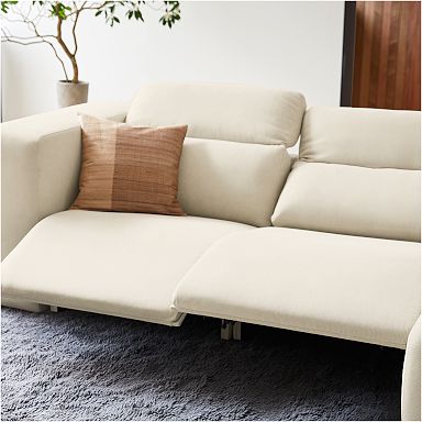 West elm deals reclining sectional