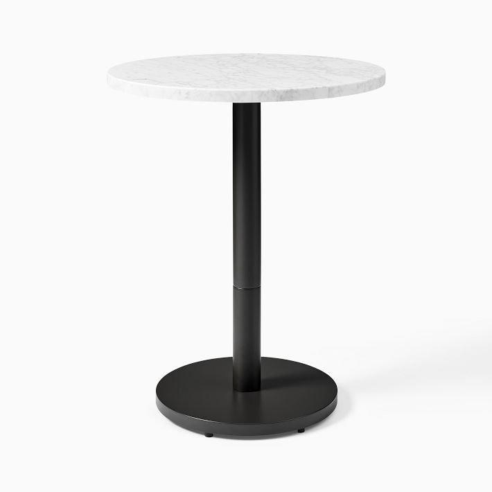 Orbit Restaurant Dining Table - Marble - Round