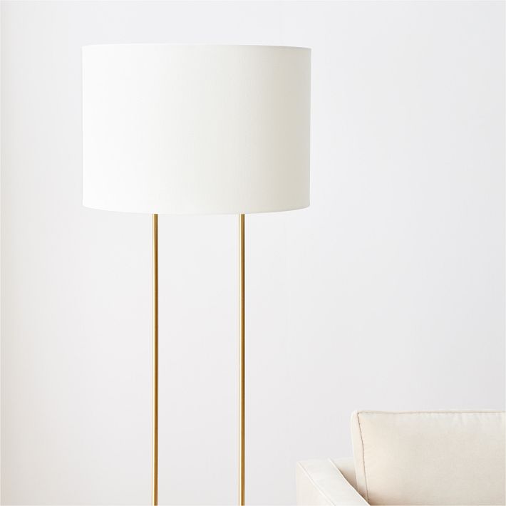 Industrial Outline Floor Lamp | West Elm