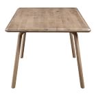Solid Oak Rectangle Dining Table (88&quot;)