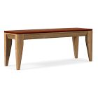 Anderson Dining Bench Vegan Leather Cushion (50&quot;)