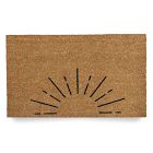 Nickel Designs Hand-Painted Doormat - Starburst