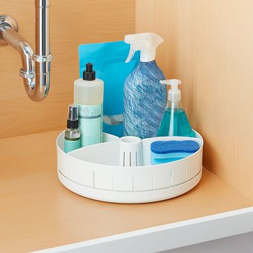 Under sink deals storage turntable