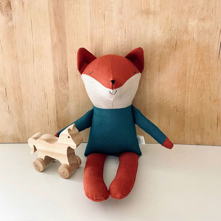 Lille Folk Shop Stuffed Animal - Red Fox | West Elm