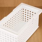 Stackable Plastic Baskets - Set of 2