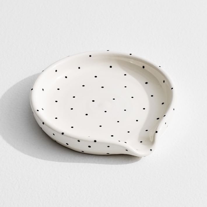 A MANO Patterned Spoon Rest West Elm
