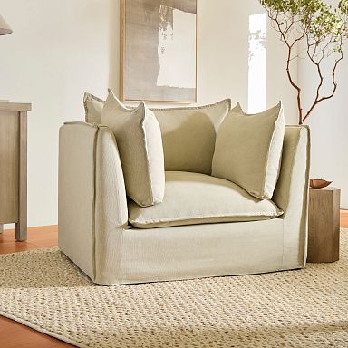 Slipcover Chair Slipcover Furniture West Elm